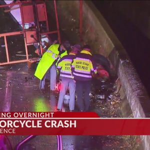 Motorcyclist injured in Providence highway crash
