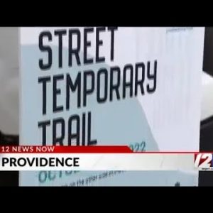 Providence begins temporary bike lane trial