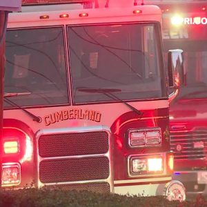 VIDEO NOW: 1 taken to hospital after Lincoln fire