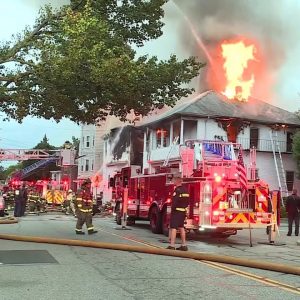 Video Now: 13 displaced after 2 house fires