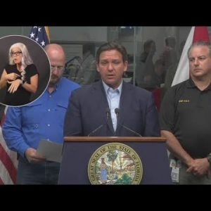 VIDEO NOW: Florida Gov. Ron DeSantis provides update on Hurricane Ian