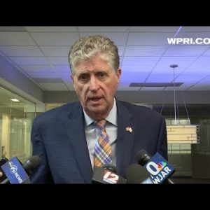 VIDEO NOW: McKee reacts to homelessness protest