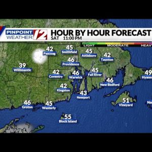 Weather Now: Chilly Tonight & Sunday Morning; Lows in the Mid to Upper 30s