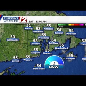 Weather Now: Drier, Brighter, and Cooler For Rest of Today