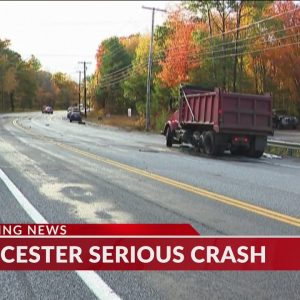 Woman, 3 kids injured in Glocester dump truck crash