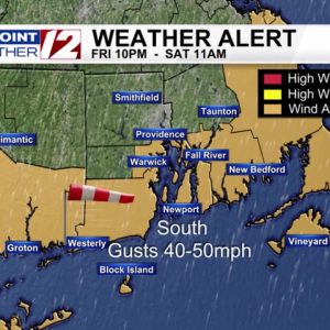 12 NEWS NOW: Remnants of Nicole set to impact Southern New England