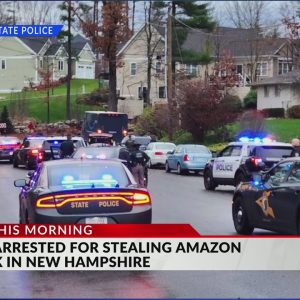 Man steals Amazon truck, leads police on chase through NH