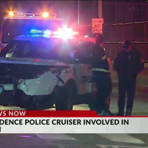 Providence police cruiser involved in crash