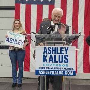 Ashley Kalus: The Rally! On A Dark & Stormy Night, Hundreds Gathered To Celebrate Hope?