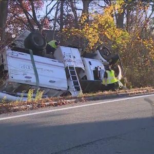 Truck driver arrested after New Bedford crash