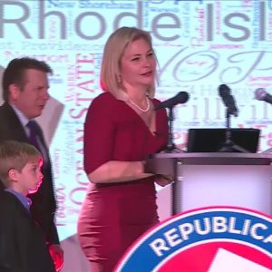 VIDEO NOW: Ashley Kalus concedes race to Dan McKee