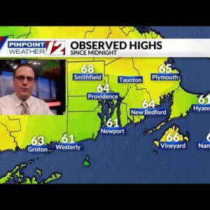 Weather Now:  Not as Cold Tonight; Mainly Dry Halloween
