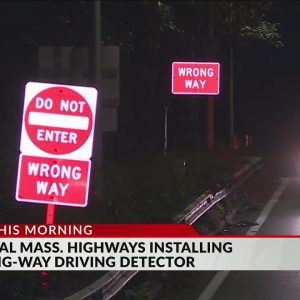 Wrong-way driver detectors installed on some Mass. highways