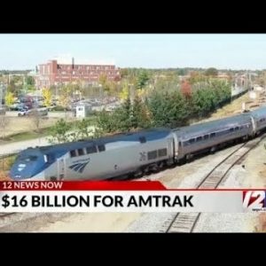 'Amtrak Joe' Biden is off to Delaware to give out $16 billion for passenger rail projects