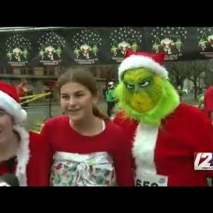 Hundreds get into holiday spirit in Providence for the 'Downtown Jingle 5k'