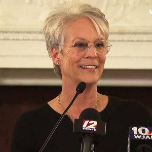 VIDEO NOW: Jamie Lee Curtis praises Rhode Island at news conference for upcoming movie