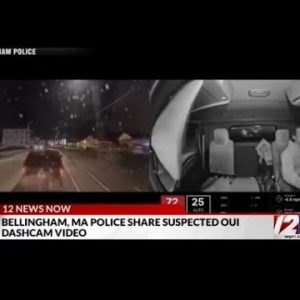 Police share dashcam video of suspected OUI crash in Bellingham